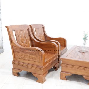 Set Kursi Tamu Minimalis Kayu Jati JJM-SKTU 065 - Image 3