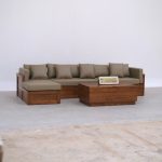 Kursi Sofa L Shape Kayu Jati Minimalis Modern Mewah (1)