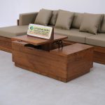 Kursi Sofa L Shape Kayu Jati Minimalis Modern Mewah - Image 2